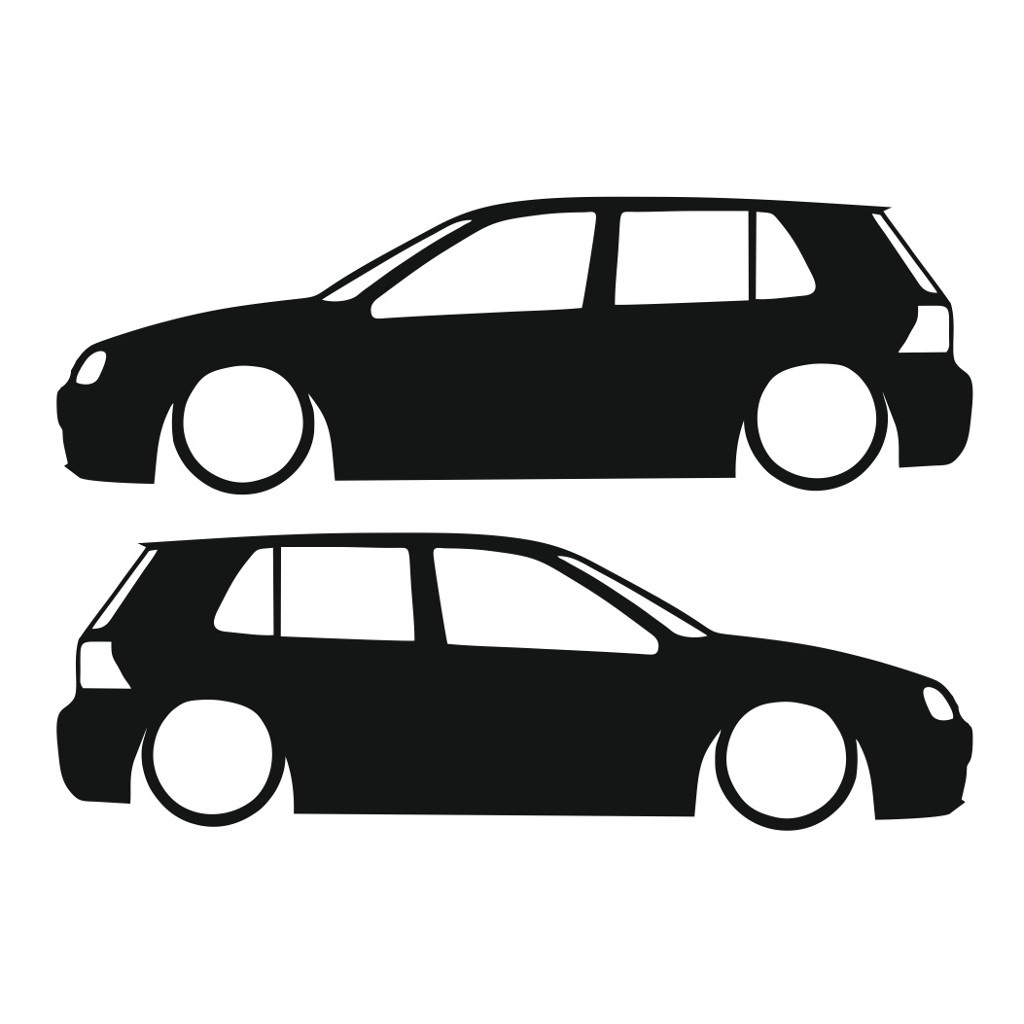 Вектор 4 7. VW Golf 4 наклейка. Golf 4 vector. Стикеры Golf 4. Силуэт гольф 4.