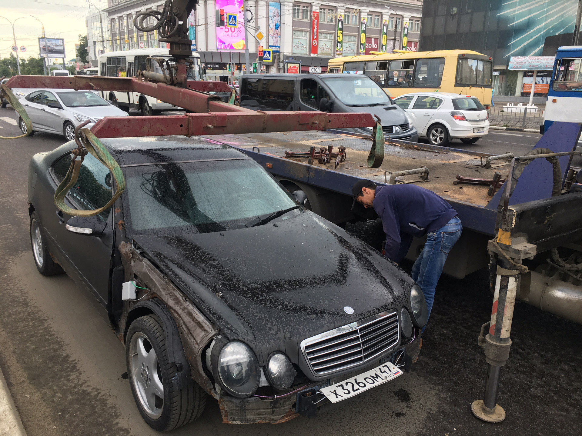 Неожиданное попадалово…на РЕБИЛД — Mercedes-Benz CLK (W208), 2 л, 2000 года  | поломка | DRIVE2