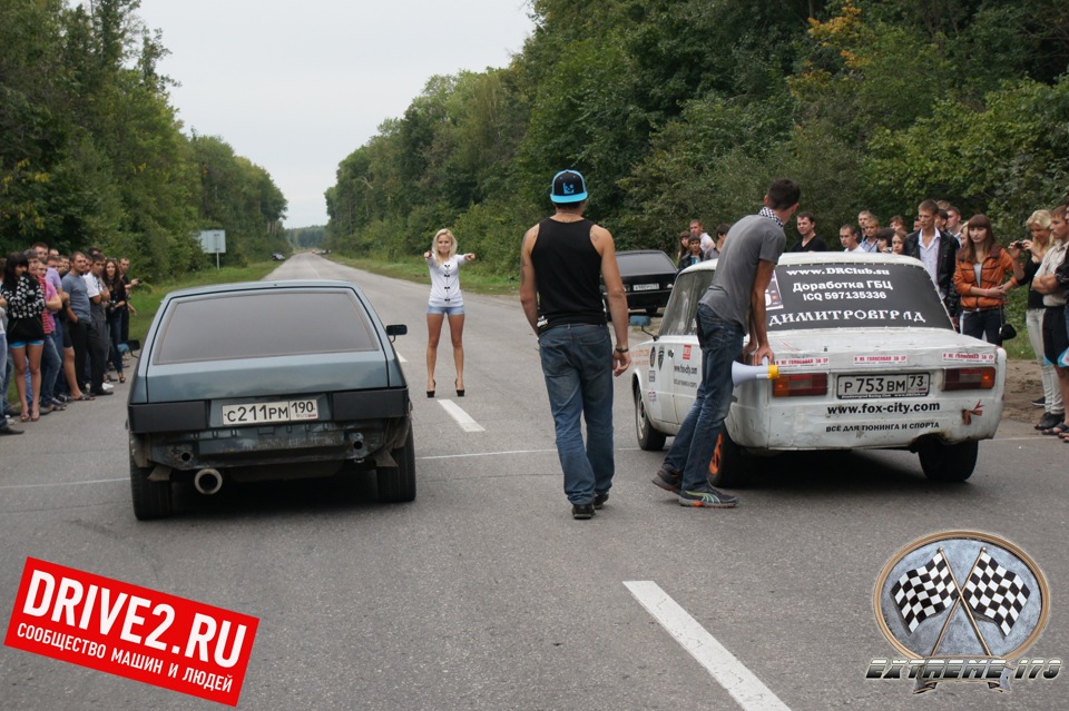 26 августа 2012. Незаконные гонки в Белгороде.