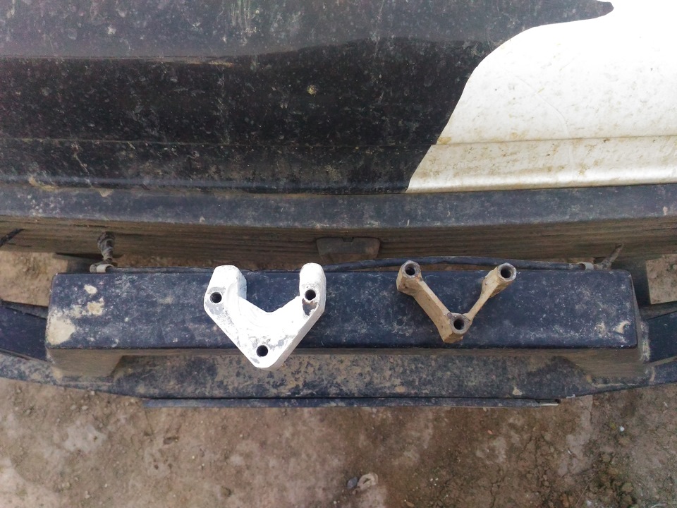 проставка под шаровую 50 мм со смещением — Lada 4x4 3D, 1,7 л, 2000 ...