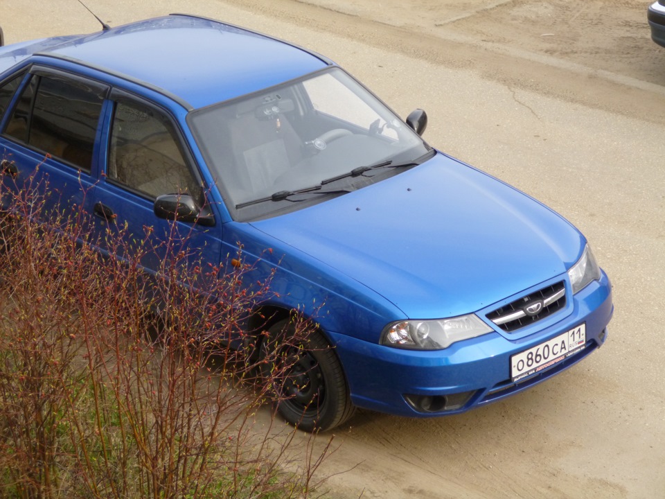 Сетка в решетку — Daewoo Nexia (N150), 1,6 л, 2013 года | стайлинг | DRIVE2