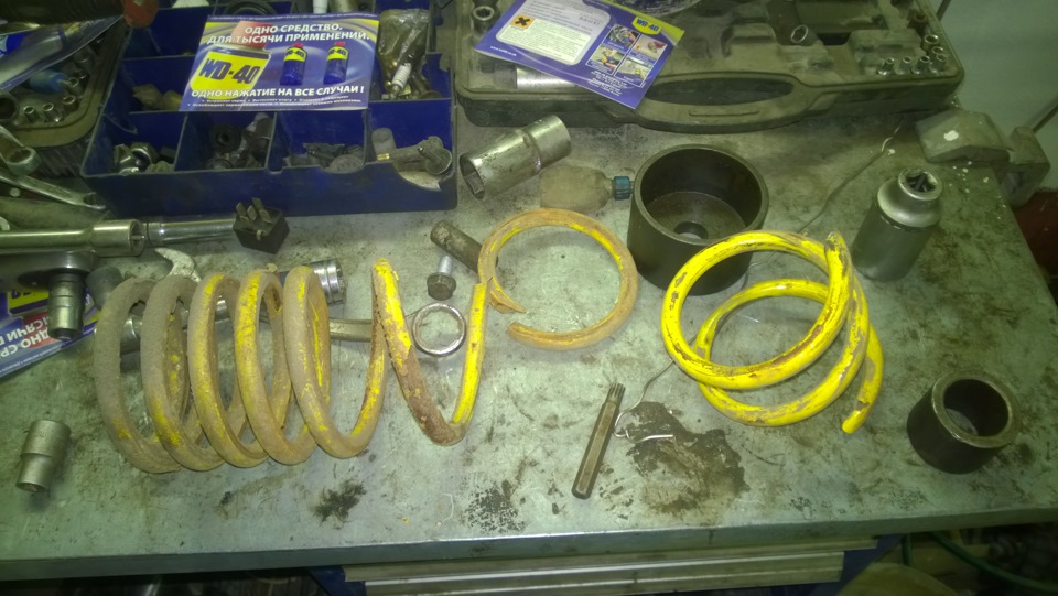 Меняем задние пружины — LADA 112 Coupe, 1,6 л., 2008 года | своими ...