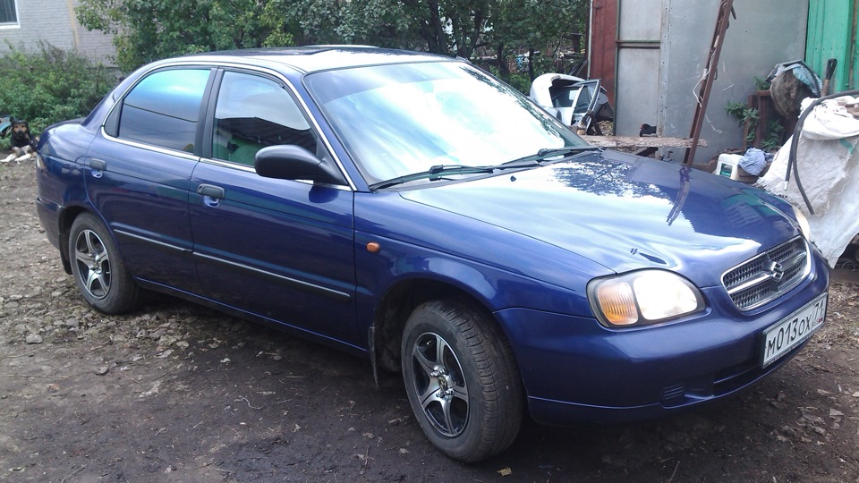 Suzuki Baleno 1.6 at, 1999. Сузуки Baleno GLX.