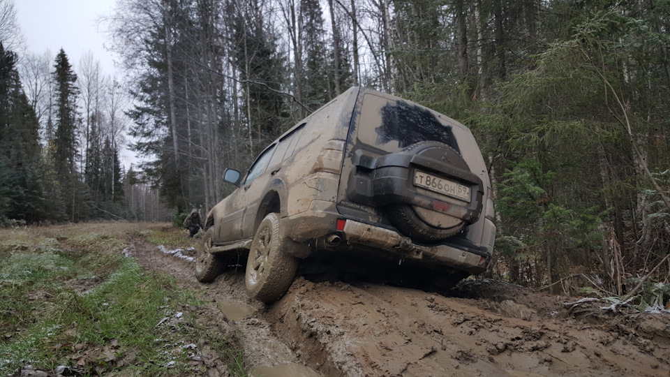 Экспедиция Пермь-Кикус часть 4 (видео) — Mitsubishi Pajero (4G), 3,8 л ...