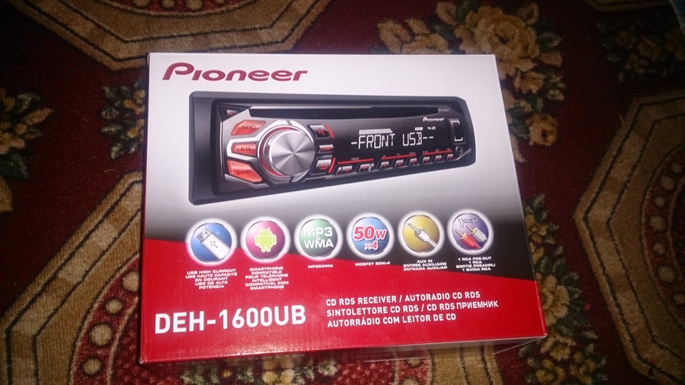 Магнитола пионер нет звука. Автомагнитола Pioneer deh-1600ub. Магнитола Пионер 1600ub. Пионер ден 1600 UB. Пионер deh 1600ub.