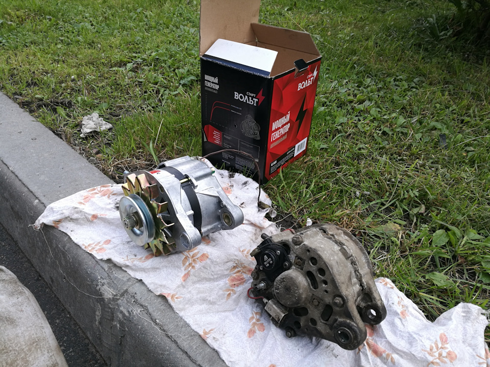 Генератор 100А. — Lada 4x4 3D, 1,7 л, 1999 года | электроника | DRIVE2