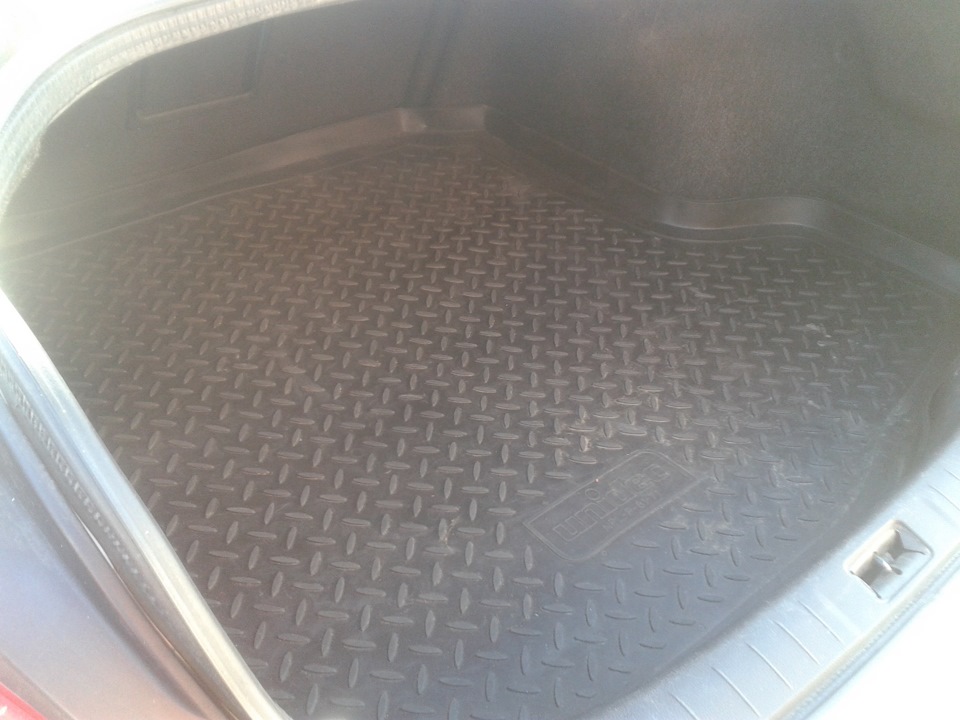 Коврик в багажник — Nissan Teana (J32), 2,5 л, 2011 года | расходники ...
