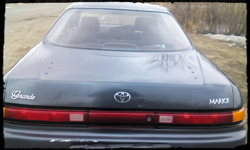 аварийное открытие багажника gx90 — Toyota Mark II (90), 2 л, 1993 года ...