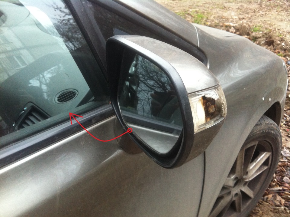 Замена повторителя поворота — Honda Civic 4D (8G), 1,8 л, 2007 года ...