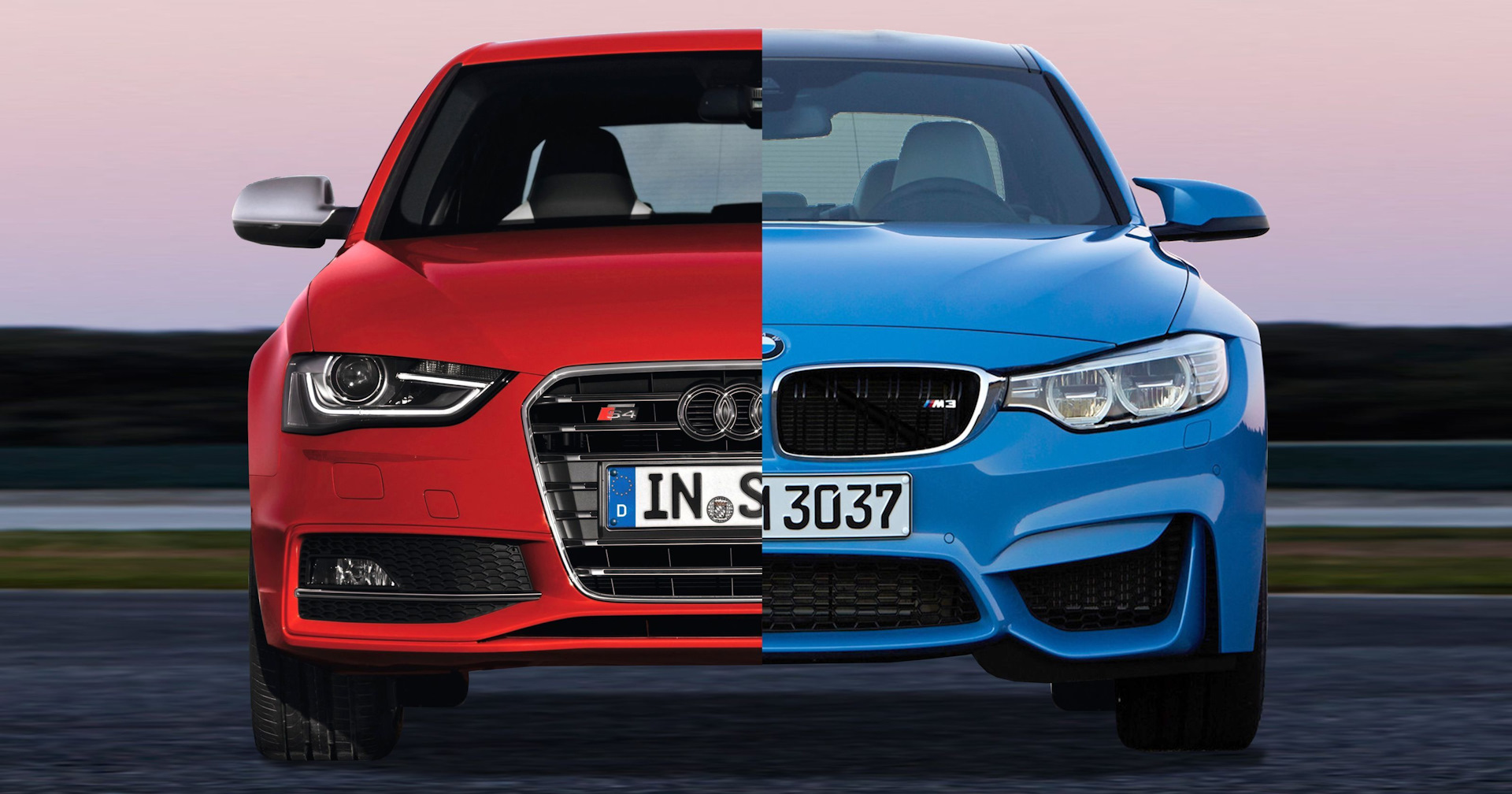 Audi A3 vs BMW 3 — BMW 3 series (F30), 2 л, 2017 года | наблюдение | DRIVE2