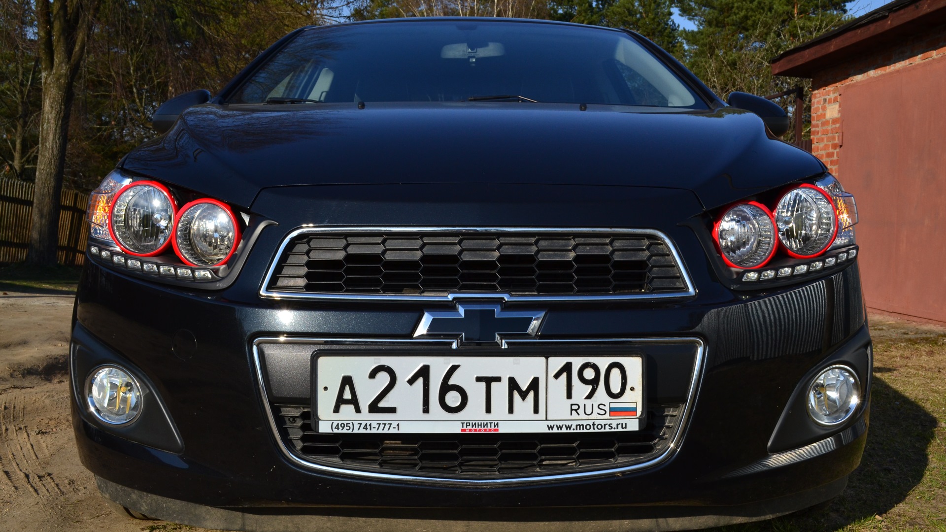 Chevrolet Aveo Sedan (2G) 1.6 бензиновый 2012 | Sonic LT <Ξ> VAMPIRE <Ξ> на  DRIVE2