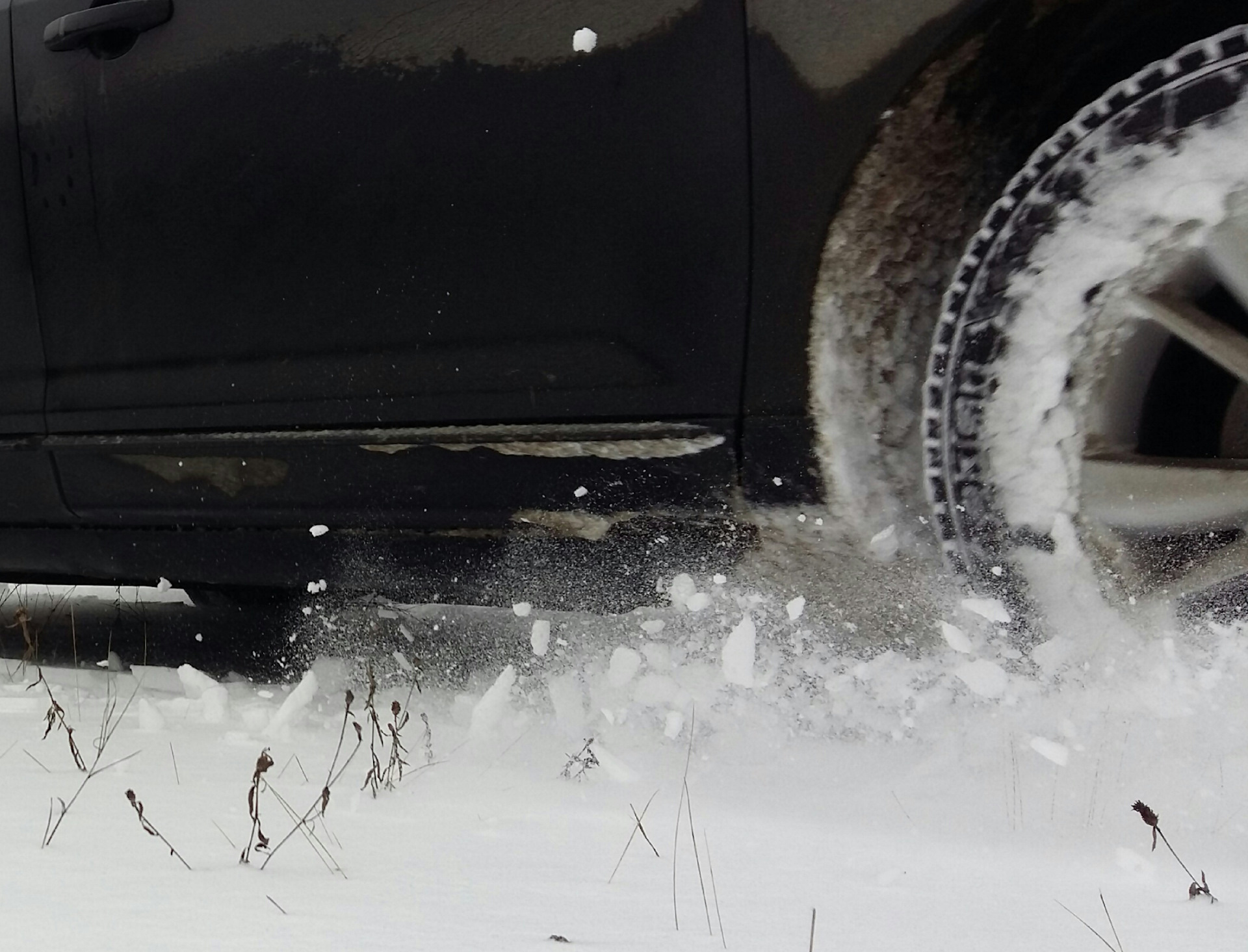 "Белый снег, серый лёд…" — Ford Edge (1G), 3,5 л, 2014 года ...