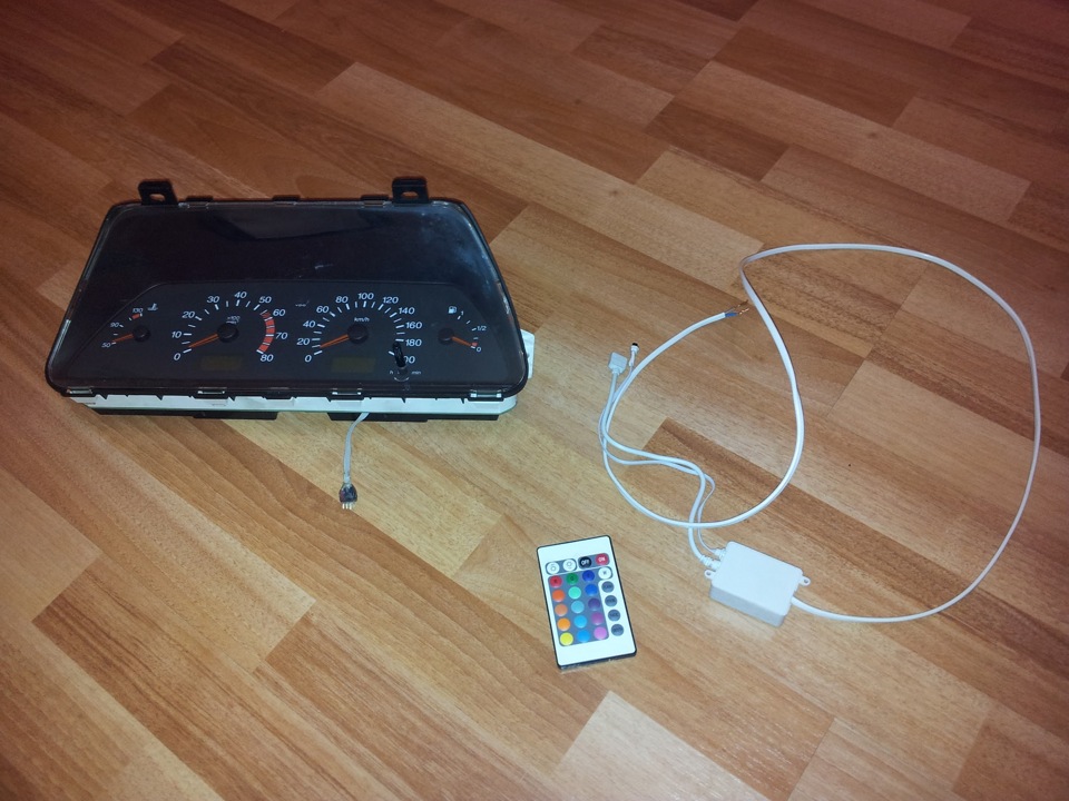 RGB подсветка панели приборов. — Lada 2115, 2002 года | стайлинг | DRIVE2