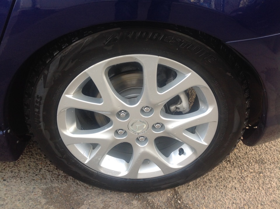 Продано! R16 оригинал мазда 3-6 на 17 резину липучку — Mazda 3 (1G) BK ...