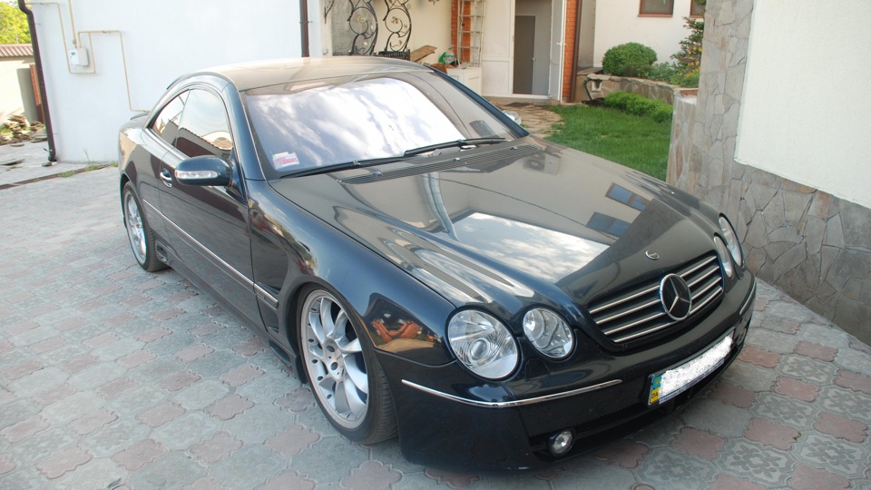 second generation mercedes benz cl class