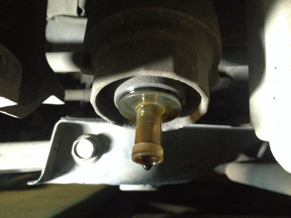 Замена масла: как сливать из фильтра? — DRIVE2