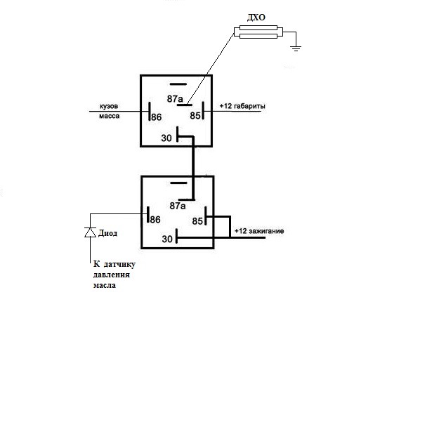 Реле дхо своими руками схема