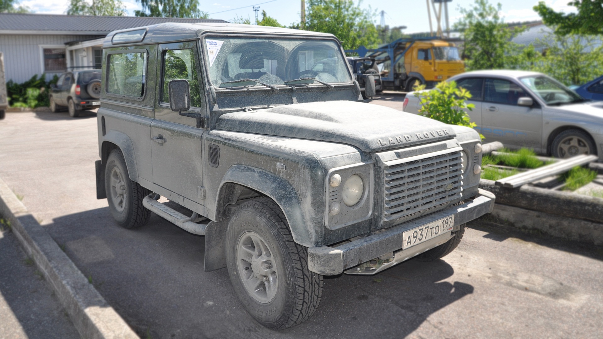 Land Rover Defender 2.4 дизельный 2008 | Карета на DRIVE2