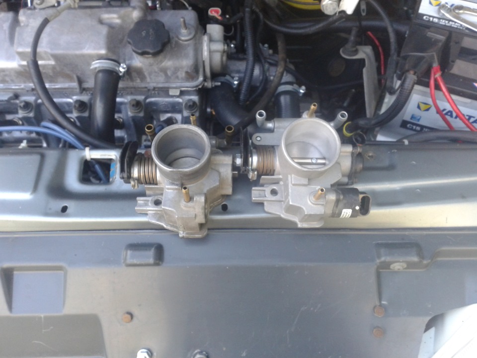 Дроссель 52мм — Lada 2115, 1,6 л, 2008 года | своими руками | DRIVE2