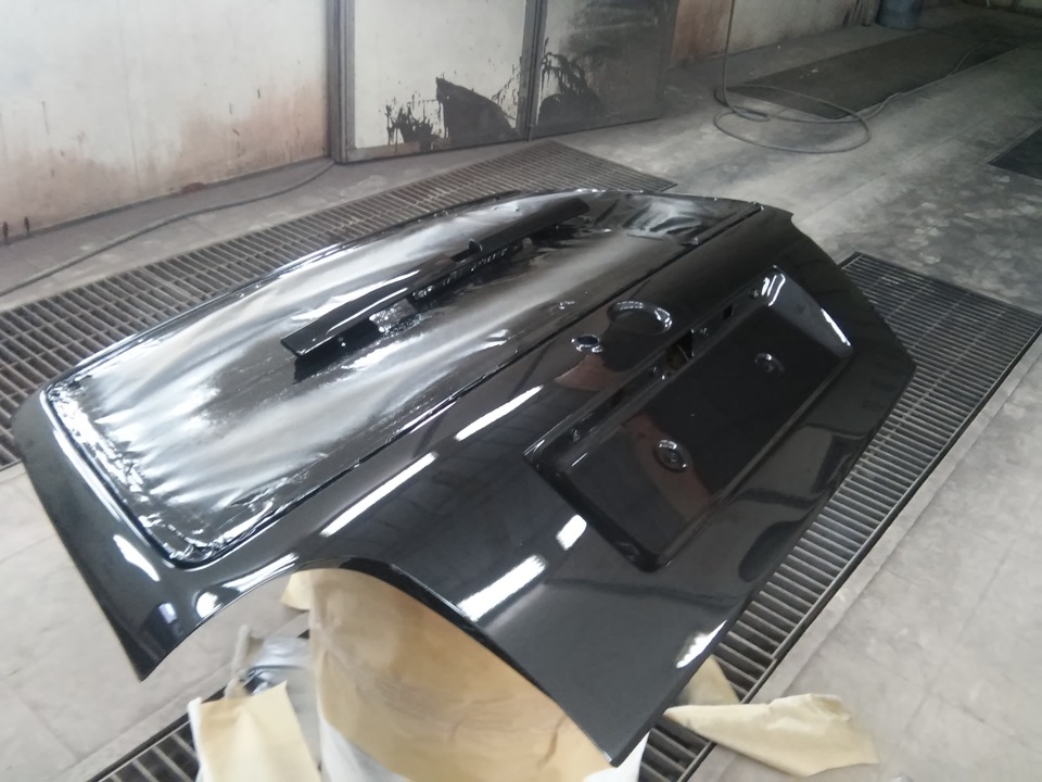 Покраска багажника Гольф 3 — DRIVE2