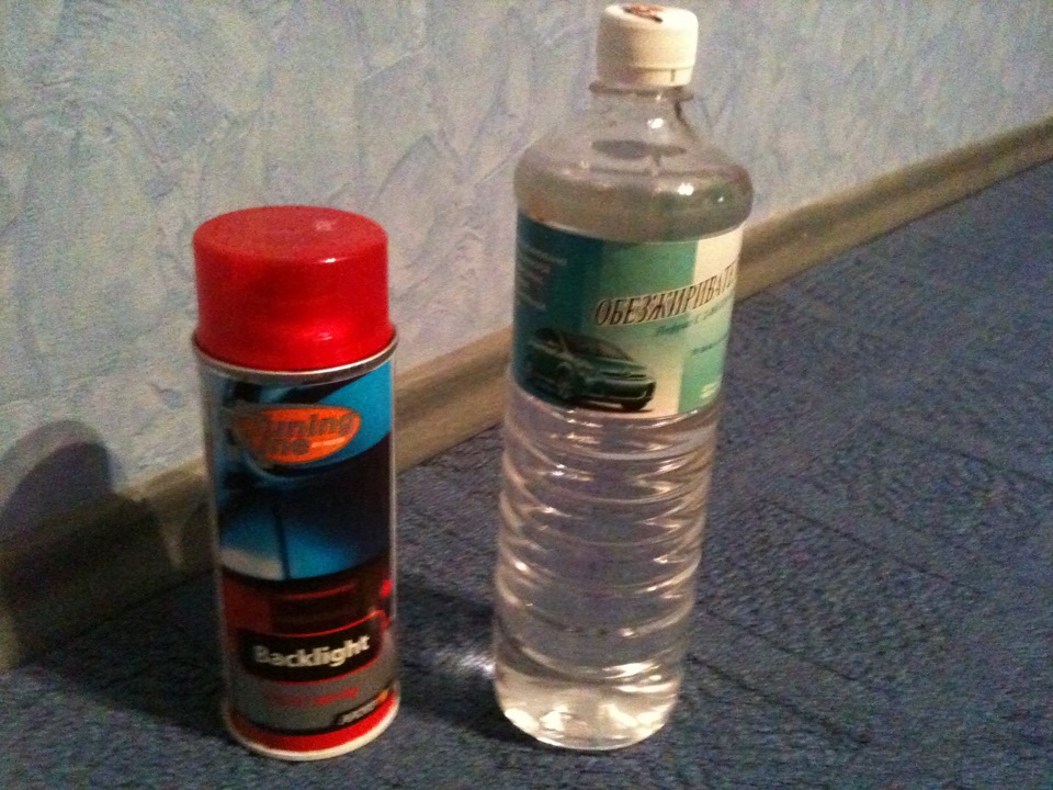 Тонировка задних фонарей лаком — Lada 2114, 1,6 л, 2011 года | стайлинг ...