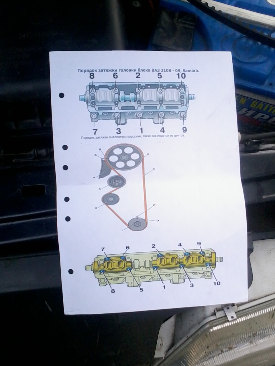 Затяжка гбц ваз 2110 8 клапанов. Протяжка головки блока ВАЗ 2108. Протяжка головки ВАЗ 2108. Момент затяжки ГБЦ 2108 8кл инжектор. Момент затяжки ГБЦ ВАЗ 2109.