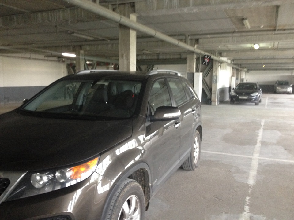 Дефлекторы — KIA Sorento (2G), 2,4 л, 2010 года | аксессуары | DRIVE2