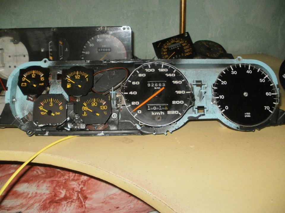 приборный щиток. — Ford Taunus TC, 4,3 л, 1973 года | электроника | DRIVE2