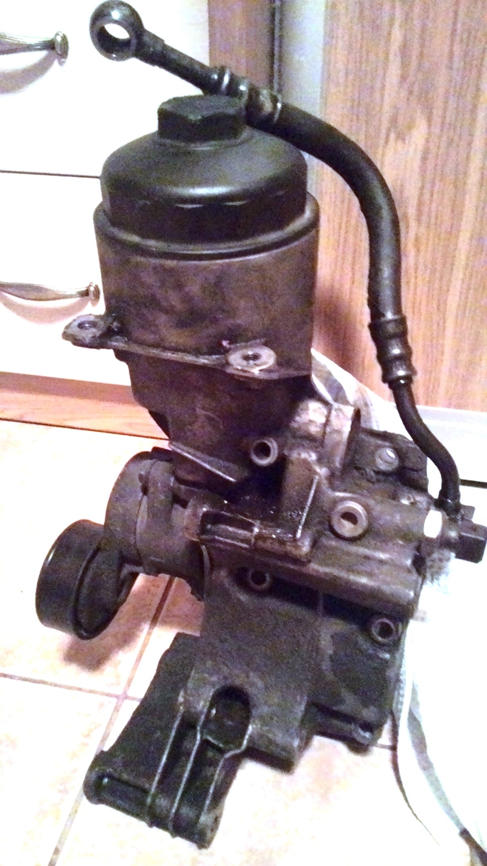 Ремонт клапана маслянного стакана M52 — BMW 5 series (E39), 2 л, 1997 ...