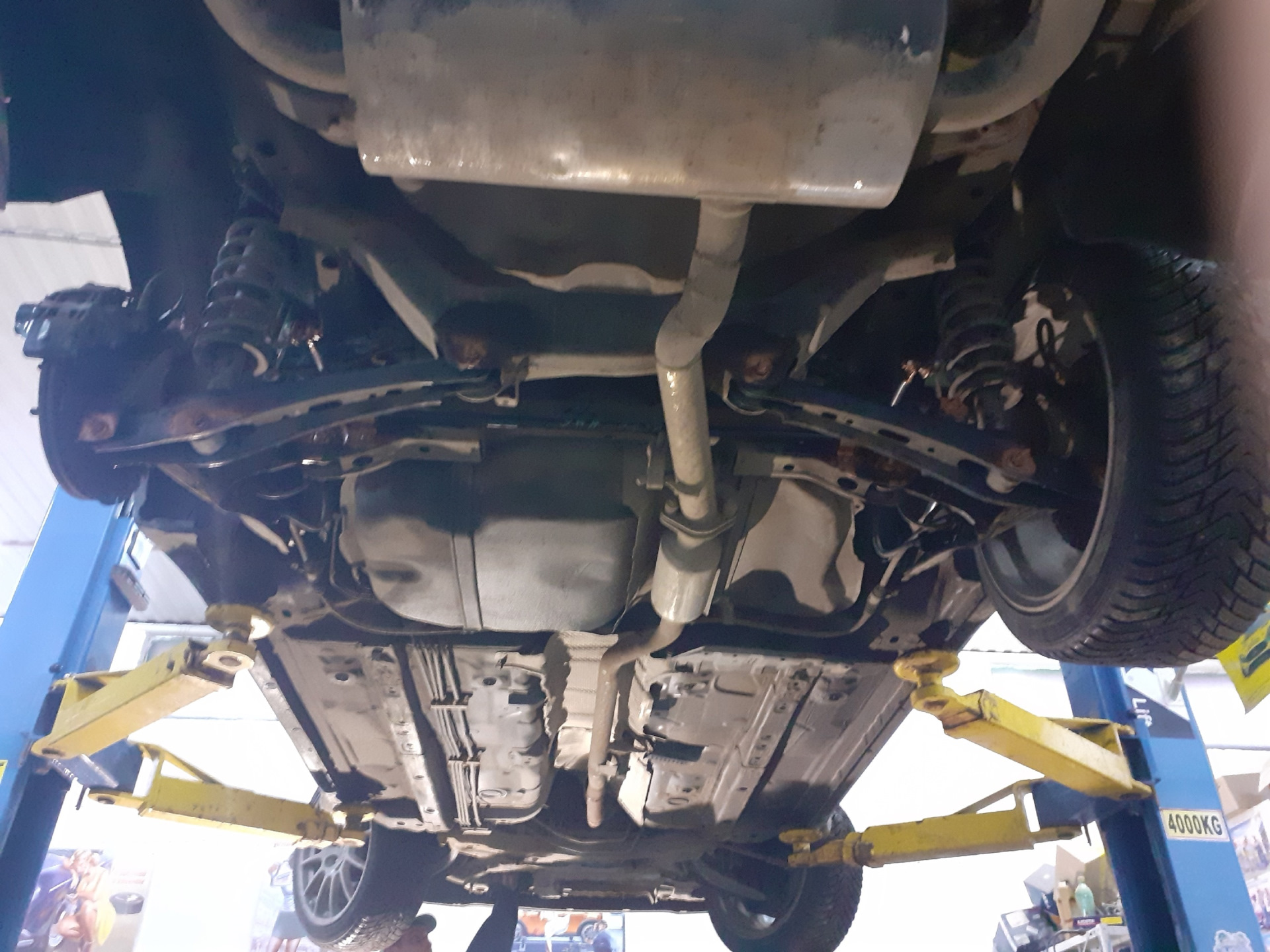 Ремонт задней подвески Лансер 10 — Mitsubishi Lancer X, 1,6 л, 2012 ...