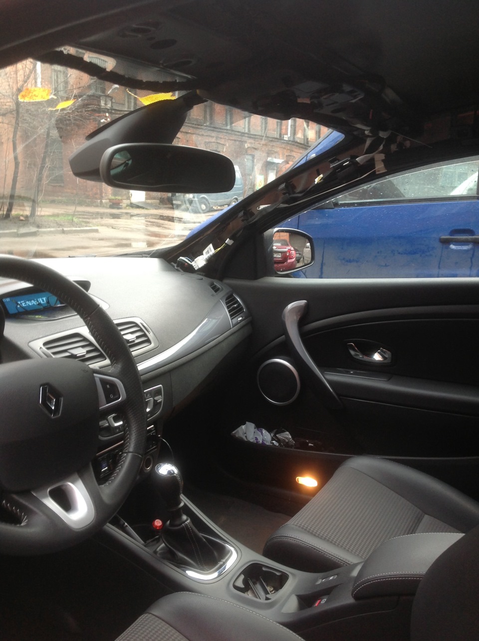 Делаем черный потолок на дастере