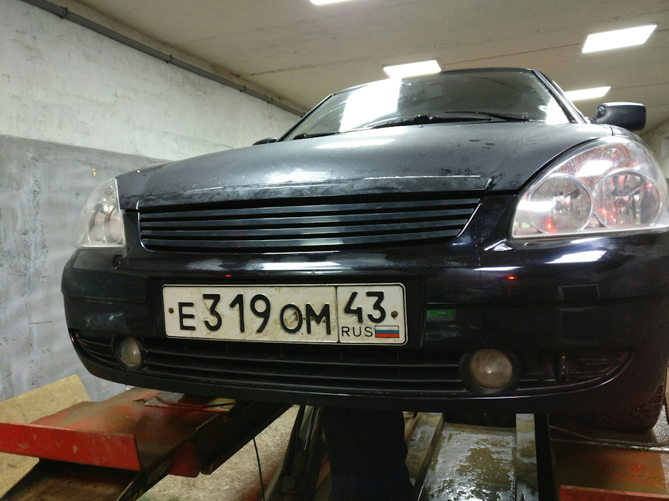 Заменил треснутый бампер и мега тюннинг лючка бензобака ;) — Lada ...