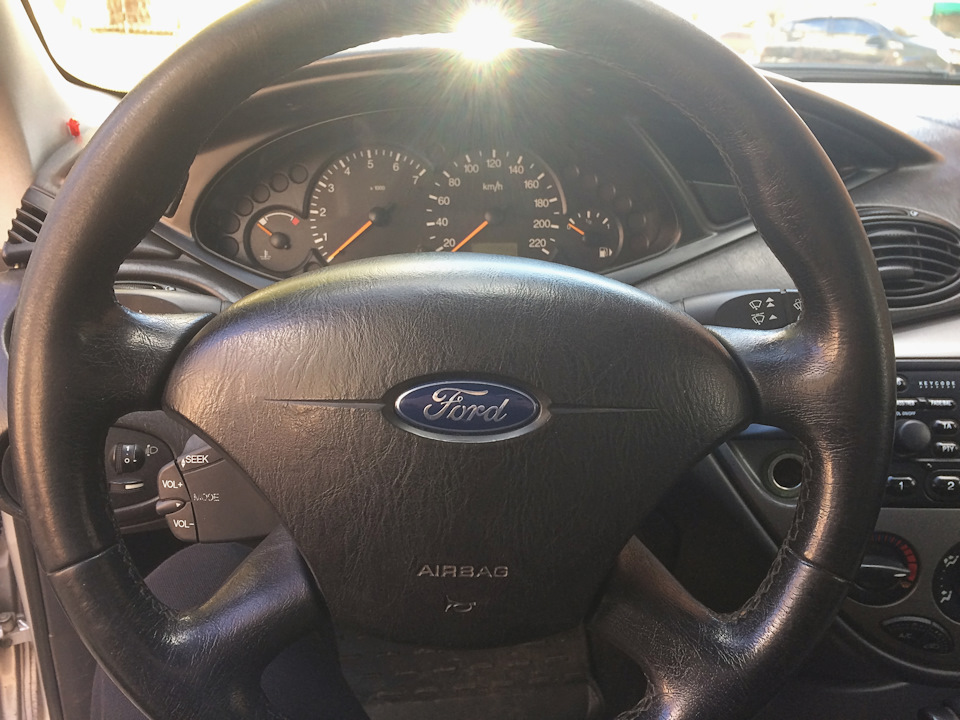 Руль установлен — Ford Focus I Sedan, 1,6 л, 2002 года | аксессуары ...