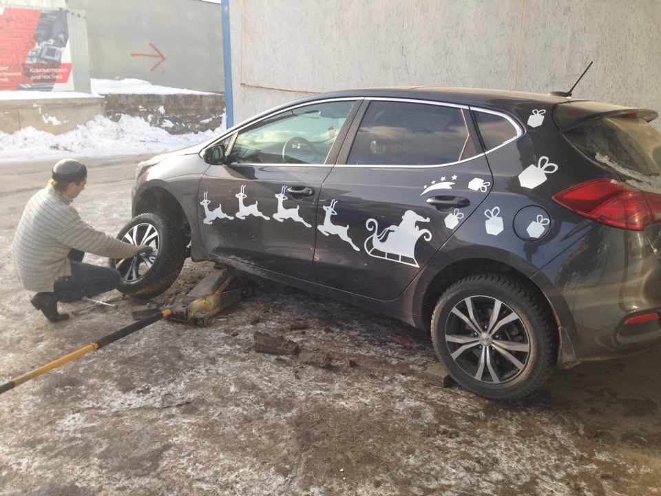 Е***тся, диски гнутся! — KIA Ceed (2G), 1,6 л, 2013 года | поломка | DRIVE2