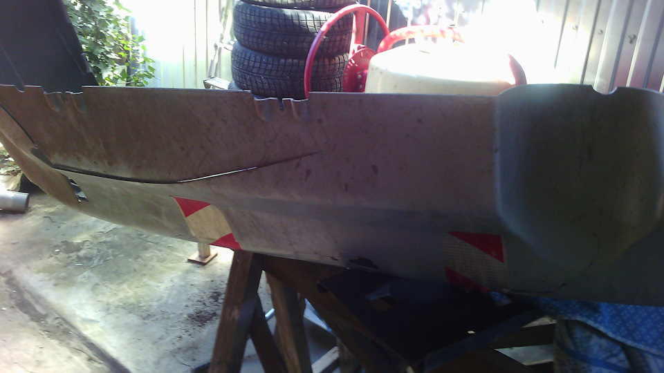 Как покрасить бампер самому, часть-1.(Пара фото+видео) — ТагАЗ Vortex ...