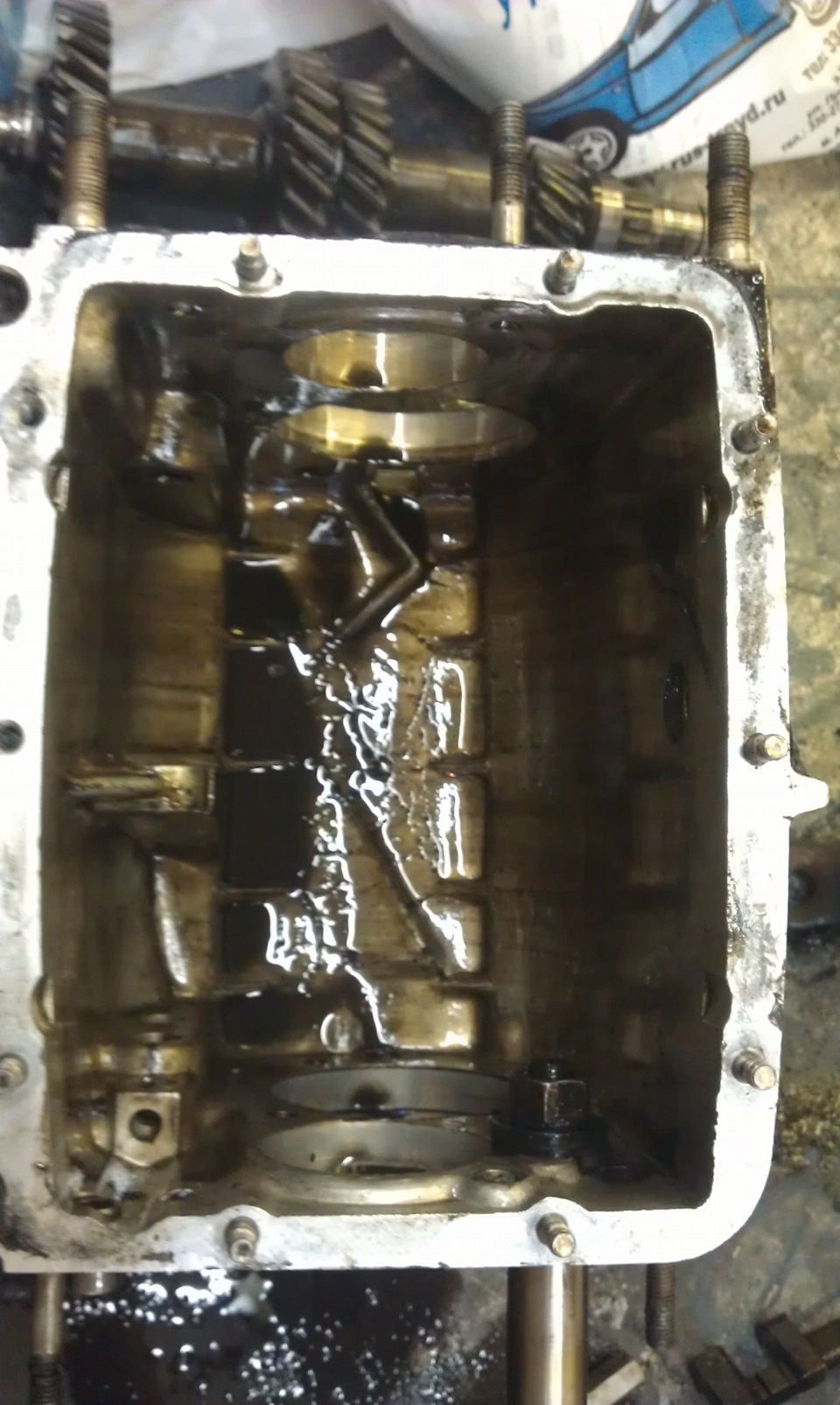 Переборка коробки передач. — Lada 21074, 1,6 л, 2001 года | расходники ...