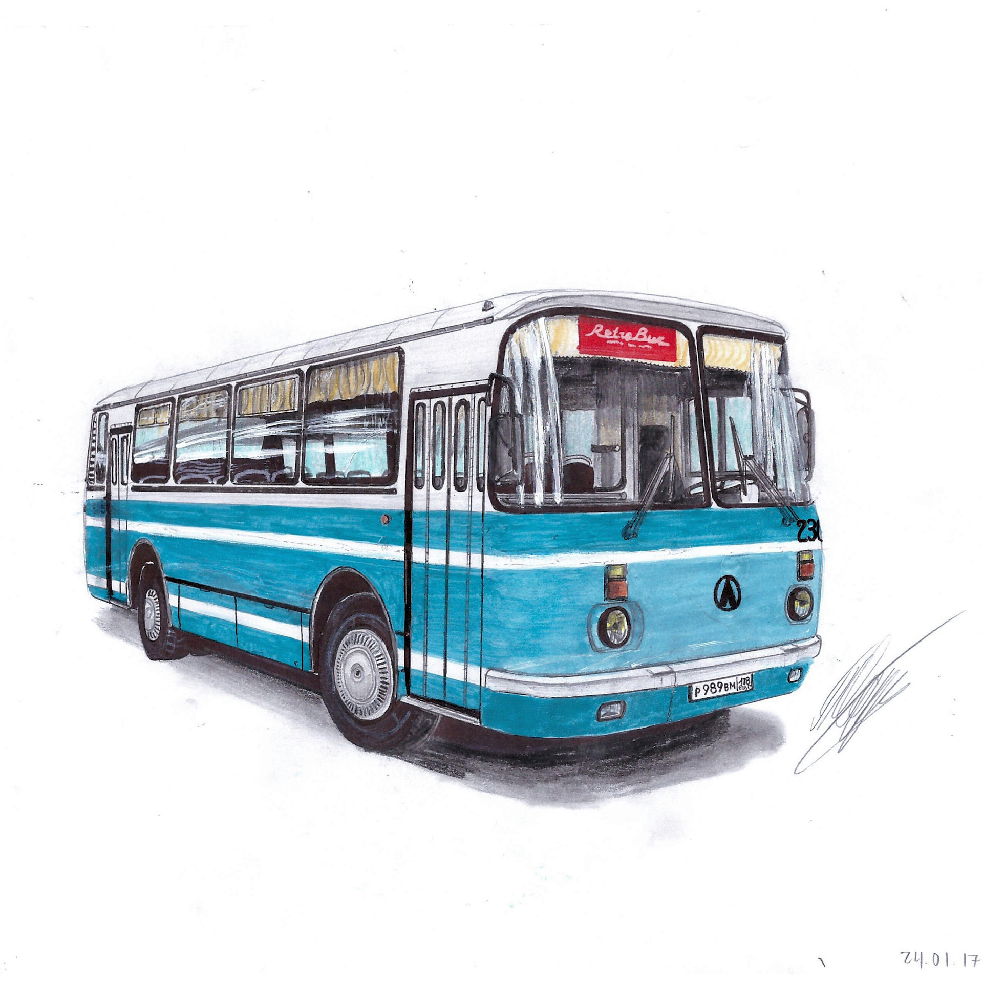 ЛАЗ-695 автобус