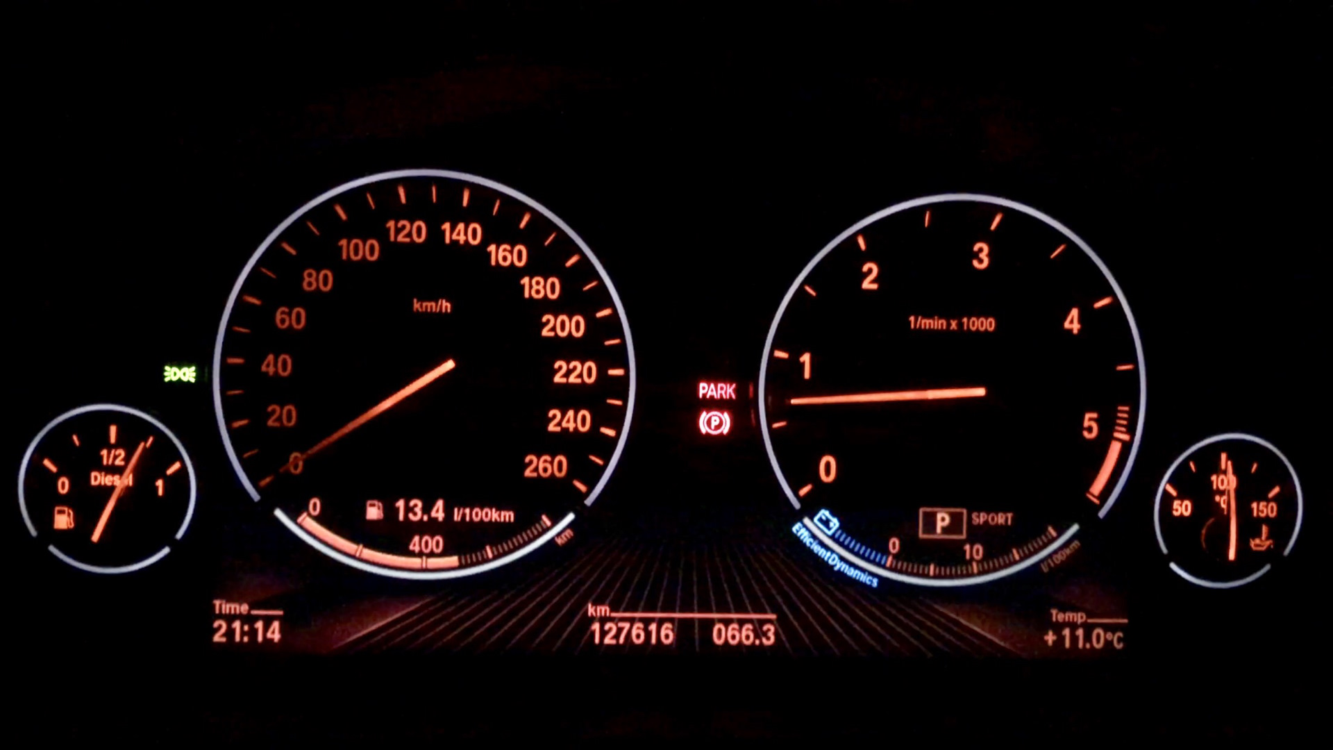 Приборная панель — BMW 5 series (F10), 3 л, 2011 года | своими руками ...