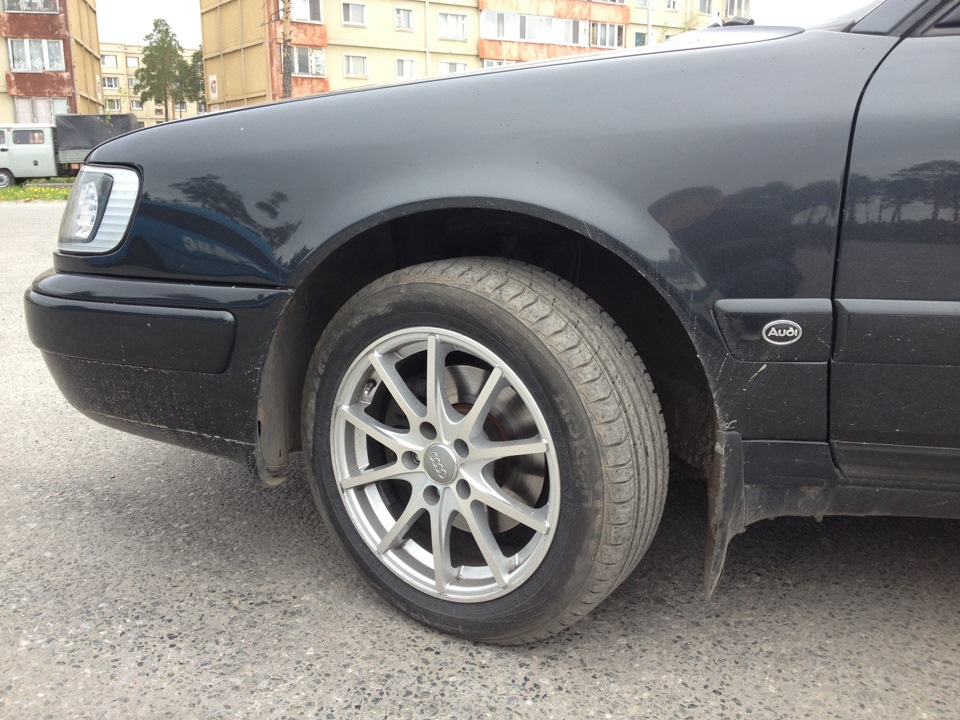 ПОставил пружины FK -35mm + Стойки Каяба Excel-G — Audi 100 (C4), 2,3 л ...