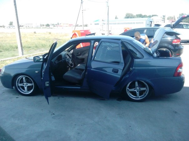 ленсо — Lada Приора седан, 1,6 л, 2008 года | колёсные диски | DRIVE2