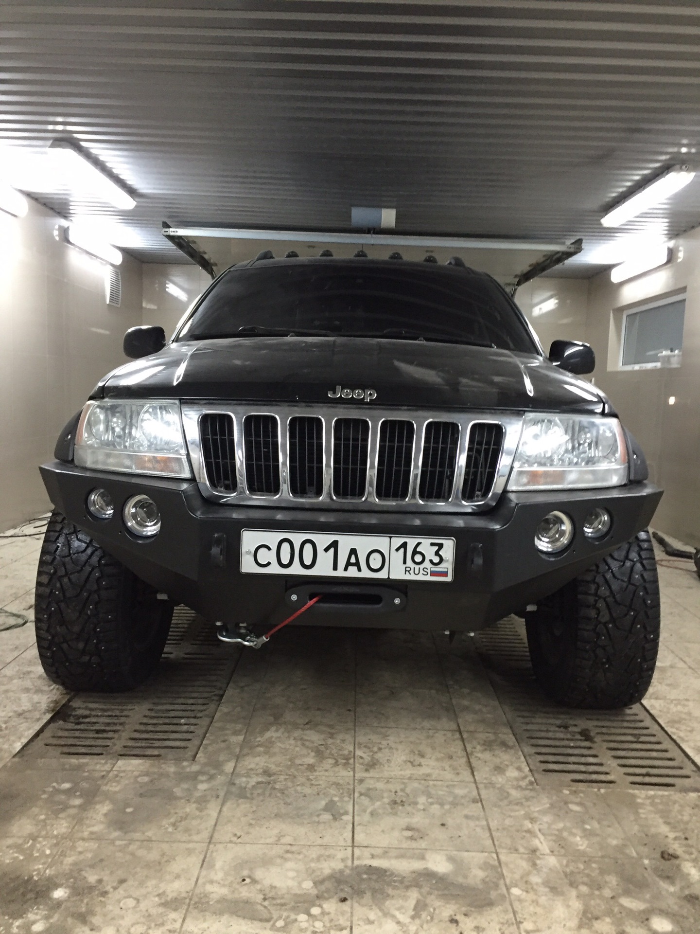 Grand Cherokee ZJ силовой бампер