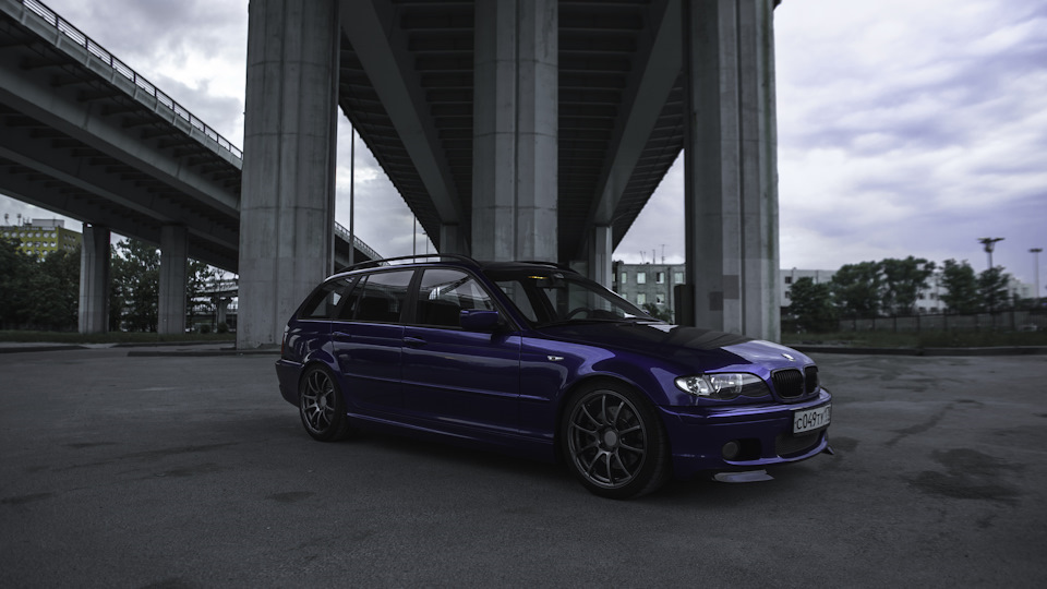 San Marino Blue BMW e46