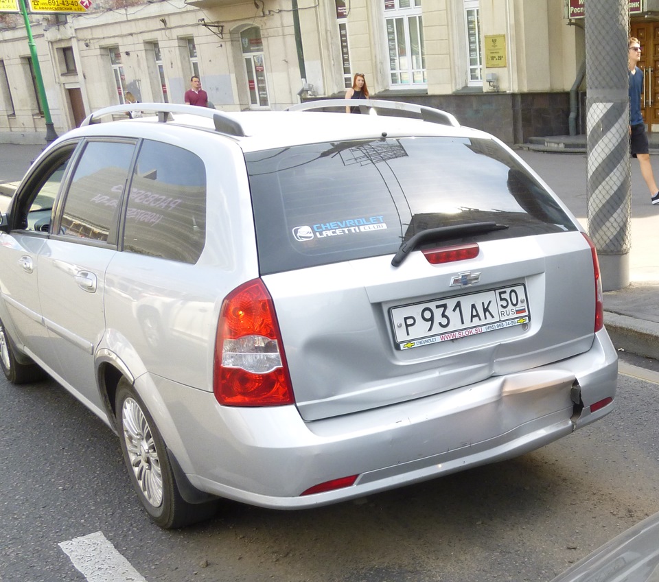 Спойлер на Wagon Chevrolet Lacetti SW