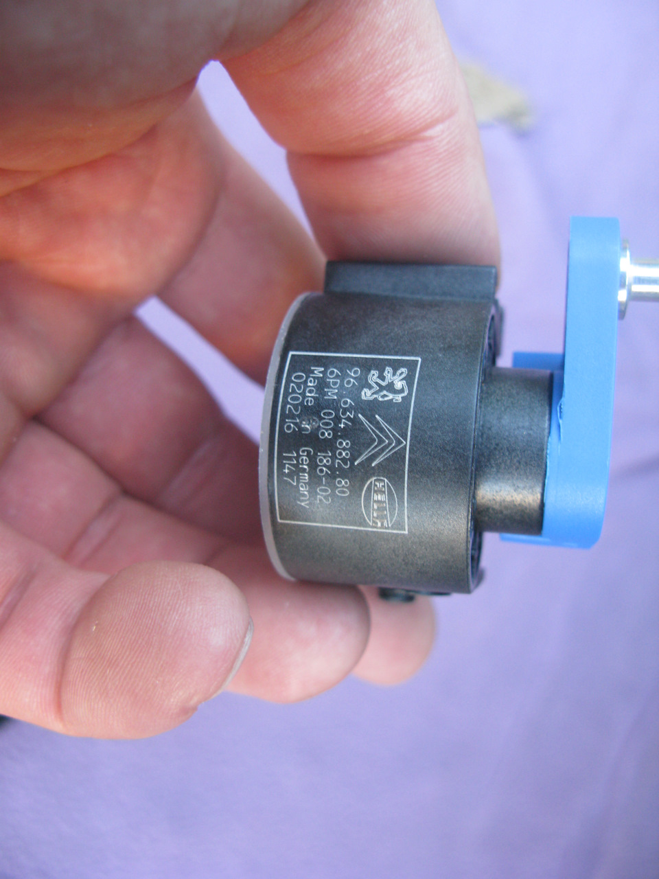 Фото в бортжурнале Citroen C5 (2G). Запчасти на фото: B8280, 020216