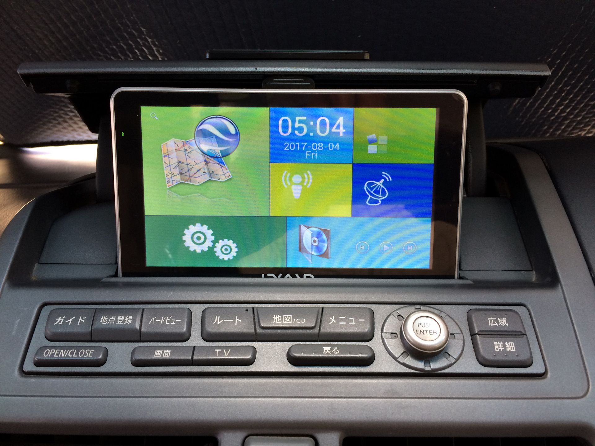 штатная навигация ниссан