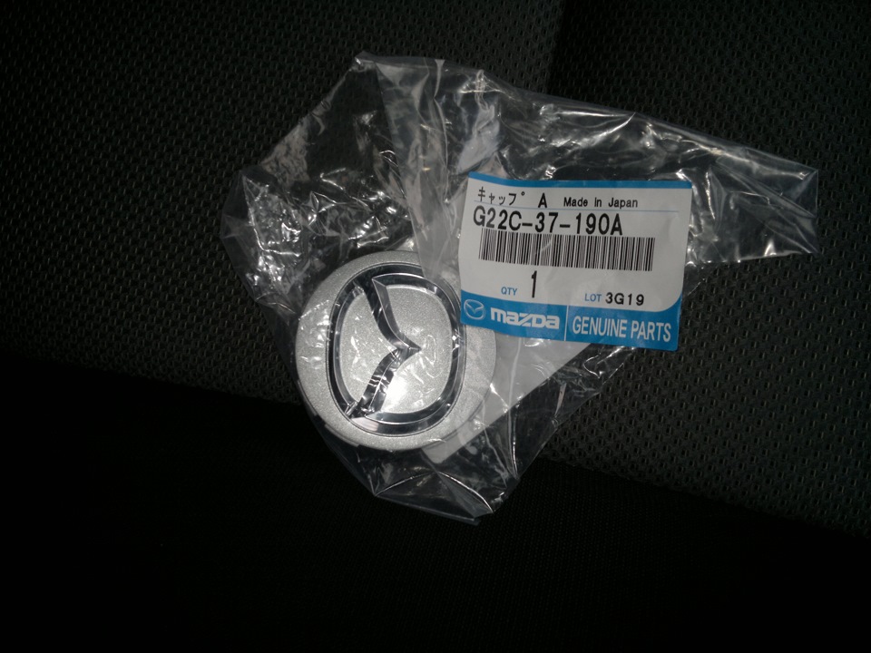 Центральный колпачок диска — Mazda 3 (1G) BK, 2 л, 2007 года | запчасти ...