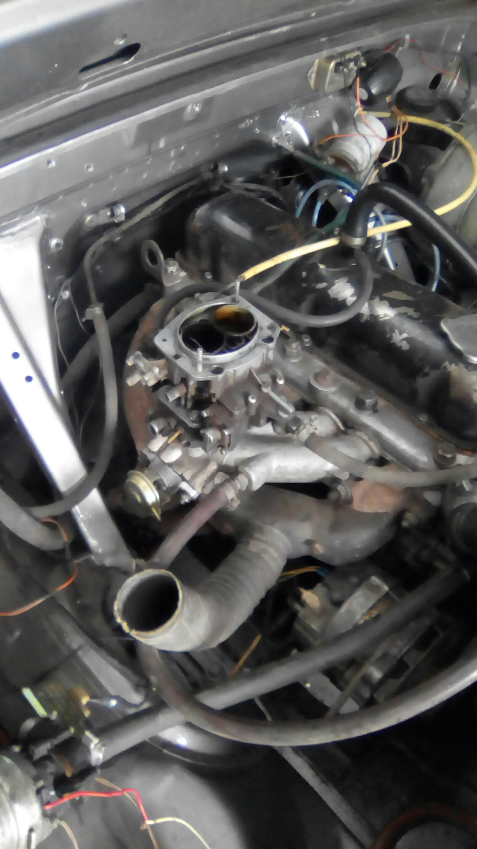 Карбюратор от ВАЗ 2106 на Газ — ГАЗ 31029, 2,3 л, 1995 года | своими ...