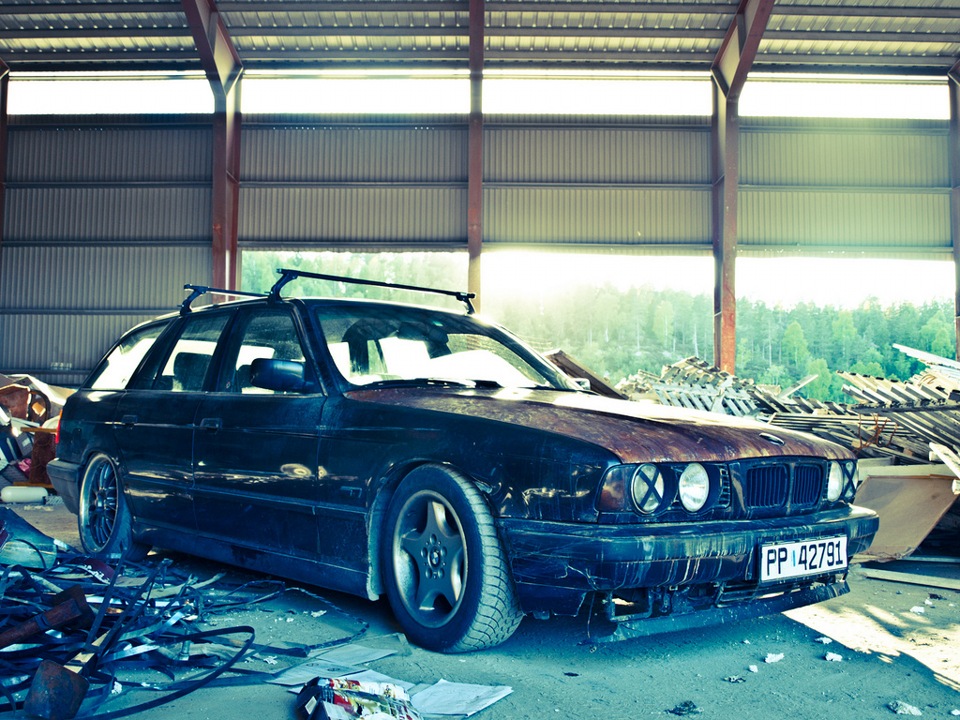 BMW E 34 rat look