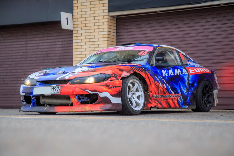 Nissan Silvia s15 винил дрифт