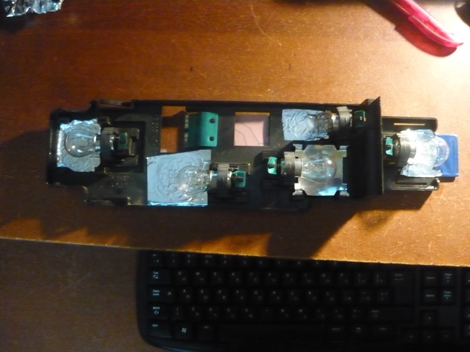 доработка задних сток фонарей — Lada 2114, 1,5 л, 2005 года ...